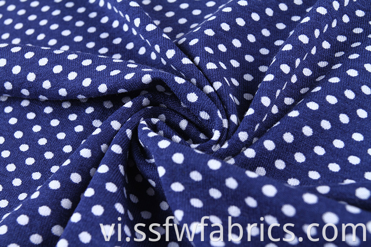 Custom Polka Dot Fabric Dress